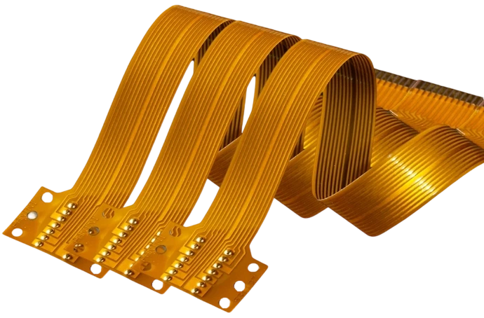 Foldable display harnesses