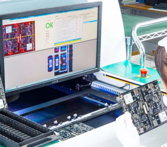 Test and inspection area