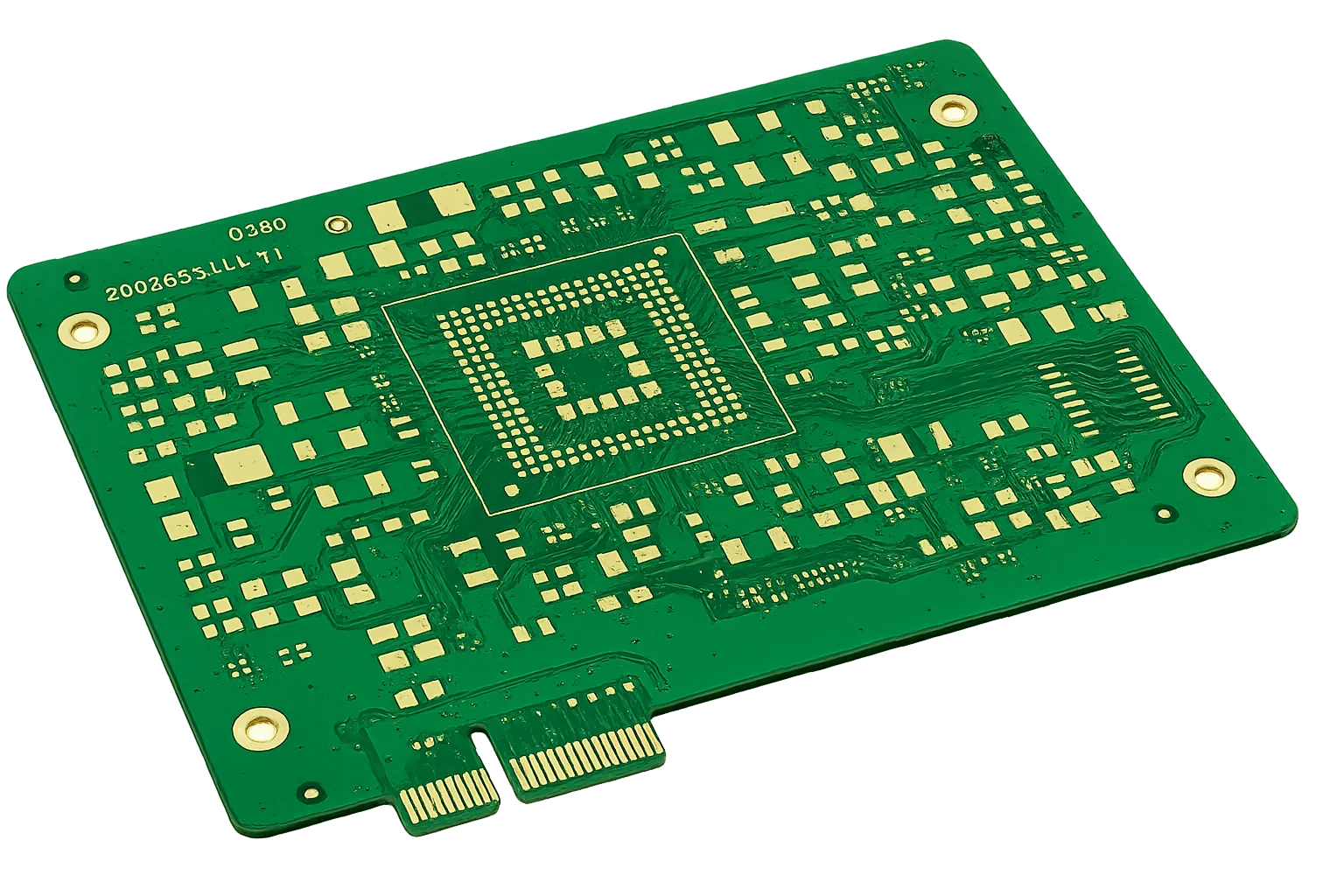 High-density interconnect PCB suited for aerospace systems